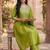 Women Ethnic Motifs Embroidered Empire Thread Work Kurta with Trousers & With Dupatta