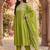 Women Ethnic Motifs Embroidered Empire Thread Work Kurta with Trousers & With Dupatta