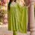 Women Ethnic Motifs Embroidered Empire Thread Work Kurta with Trousers & With Dupatta