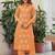 Women Printed Regular Kurta with Trousers