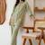 Embroidered Light Sage Green Viscose Rayon Co Ords for Women