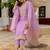 Women Ethnic Motifs Embroidered Regular Kurta with Trousers & With Dupatta