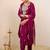 Women Ethnic Motifs Embroidered Regular Kurta with Trousers & Dupatta