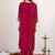 Women Floral Embroidered Regular Thread Work Kurta with Palazzos & With Dupatta