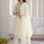 Women Floral Embroidered Regular Thread Work Kurta with Trousers & With Dupatta