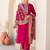 Women Floral Embroidered Kurta with Trousers & Dupatta