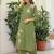 Embroidered Pista Green Viscose Rayon Co Ords for Women