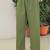 Embroidered Pista Green Viscose Rayon Co Ords for Women