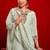 Women Floral Embroidered Regular Thread Work Chanderi Cotton Kurta with Trousers & With Dupatta