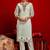 Women Floral Embroidered Regular Thread Work Chanderi Cotton Kurta with Trousers & With Dupatta