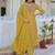 Women Floral Embroidered Regular Thread Work Kurta with Trousers & With Dupatta