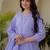 Women Ethnic Motifs Embroidered Regular Thread Work Pure Cotton Kurta with Trousers & With Dupatta