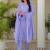 Women Ethnic Motifs Embroidered Regular Thread Work Pure Cotton Kurta with Trousers & With Dupatta