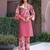 Printed Dusty Pink Cotton Co Ords for Women