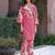 Printed Dusty Pink Cotton Co Ords for Women