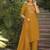 Women Floral Regular Mirror Work Pure Silk Kurta & Trousers With Dupatta
