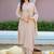 Women Floral Embroidered Regular Thread Work Kurta with Trousers & With Dupatta
