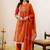 Women Embroidered Regular Kurta with Pyjamas & With Dupatta