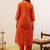 Women Embroidered Regular Kurta with Pyjamas & With Dupatta