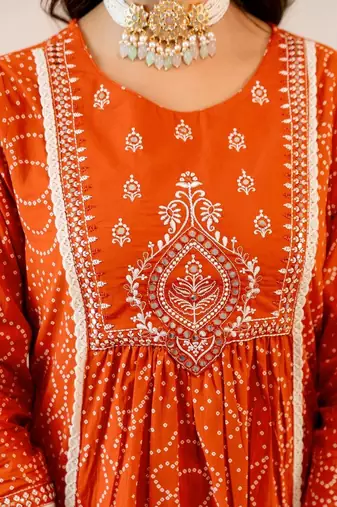 Women Embroidered Regular Kurta with Pyjamas & With Dupatta
