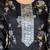 Floral Woven Design Straight Kurta With Trousers & Dupatta