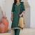 Women Floral Embroidered Kurta with Trousers & Dupatta