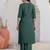 Women Floral Embroidered Kurta with Trousers & Dupatta