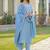 Women Ethnic Motifs Embroidered Regular Mirror Work Kurta with Trousers & With Dupatta