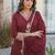 Women Floral Embroidered Regular Thread Work Pure Cotton Kurta with Trousers & With Dupatta