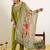 Women Floral Embroidered Regular Sequinned Kurta with Trousers & With Dupatta
