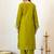 Women Ethnic Motifs Embroidered Mirror Work Kurta with Palazzos & With Dupatta
