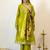 Women Ethnic Motifs Embroidered Mirror Work Kurta with Palazzos & With Dupatta