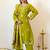 Women Ethnic Motifs Embroidered Mirror Work Kurta with Palazzos & With Dupatta