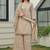 Women Embroidered Regular Kurta with Palazzos & With Dupatta