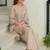 Women Embroidered Regular Kurta with Palazzos & With Dupatta