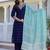 Women Regular Sequinned Kurta with Palazzos With Dupatta
