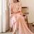 Women Floral Embroidered Empire Thread Work Chanderi Cotton Kurta with Trousers & With Dupatta