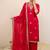 Women Ethnic Motifs Embroidered Regular Kurta with Trousers & With Dupatta