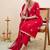 Women Ethnic Motifs Embroidered Regular Kurta with Trousers & With Dupatta