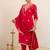 Women Ethnic Motifs Embroidered Regular Kurta with Trousers & With Dupatta