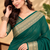 Green Banarasi Woven Gold Zari Design Pure Soft Georgette Fabric Lightweight Saree Unstitche