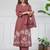 Women Ethnic Motifs Printed Regular Pure Cotton Kurta with Trousers & With Dupatta