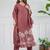 Women Ethnic Motifs Printed Regular Pure Cotton Kurta with Trousers & With Dupatta