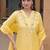 Women Ethnic Motifs Embroidered Regular Thread Work Chanderi Silk Kurta with Trousers & With Dupatta