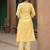 Women Ethnic Motifs Embroidered Regular Thread Work Chanderi Silk Kurta with Trousers & With Dupatta