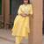 Women Ethnic Motifs Embroidered Regular Thread Work Chanderi Silk Kurta with Trousers & With Dupatta