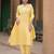 Women Ethnic Motifs Embroidered Regular Thread Work Chanderi Silk Kurta with Trousers & With Dupatta