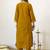 Women Ethnic Motifs Embroidered Regular Thread Work Pure Cotton Kurta with Trousers & With Dupatta