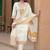 Women Ethnic Motifs Embroidered Regular Thread Work Pure Cotton Kurta with Trousers & With Dupatta