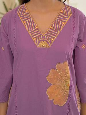 Women Ethnic Motifs Embroidered Regular Thread Work Kurta with Palazzos & With Dupatta 6